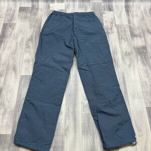 ✅Mens S Museum Of Peace & Quiet Slate Wordmark Nylon Pants Lined Casual Comfort